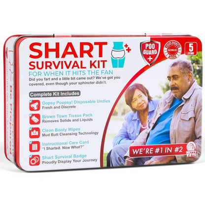 Original Shart Survival Kit Gag Gift